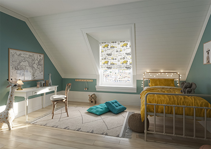 Tinker Town, Industrial - Roman Blind - Image 6